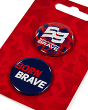 Load image into Gallery viewer, SOUTHERN BRAVE PIN BADGES
