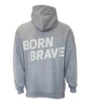 Load image into Gallery viewer, SB GREY ZIP HOODIE

