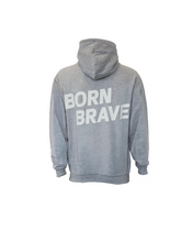 Load image into Gallery viewer, SB GREY ZIP HOODIE - YOUTH
