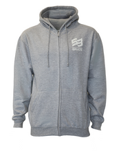 Load image into Gallery viewer, SB GREY ZIP HOODIE
