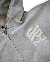 Load image into Gallery viewer, SB GREY ZIP HOODIE
