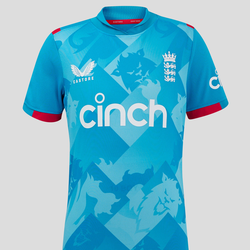 2024 England ODI Short Sleeve Replica Shirt- Junior