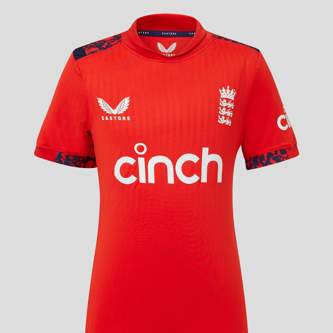 2024 England IT20 Short Sleeve Replica Shirt- Junior