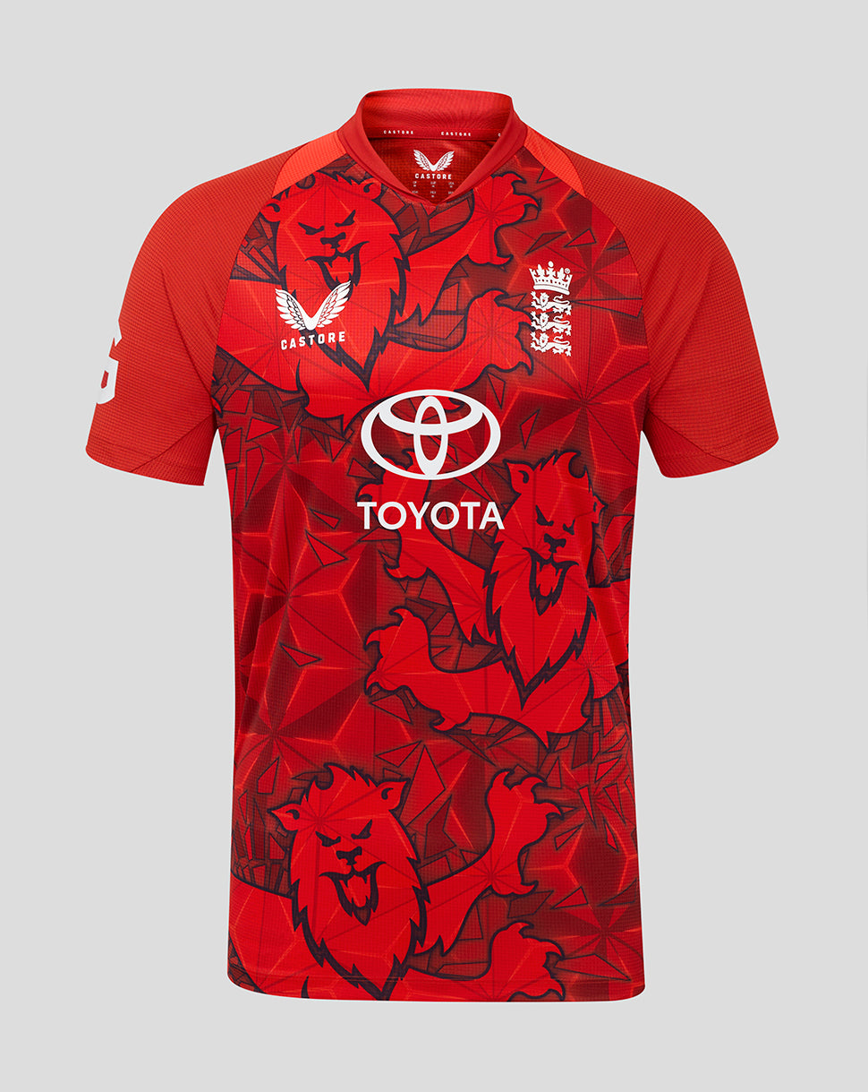 2025 England Cricket T20 Short Sleeve Replica Shirt- Men's